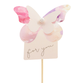 For you label Butterfly 12cm on 50 m stick FSC*