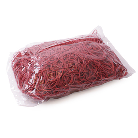Rubber bands 60x1.5mm per bag 1kg red