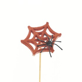 Spider web 8cm op 50cm stok