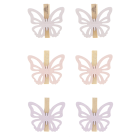 Papillon Amber 5cm FSC* rose/lila assorti 2x3