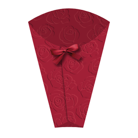 Housse Serenade Embossed 47,5x35x12cm FSC* rouge