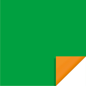 Bi-Color Sheet 24x24in green/orange - colombia only