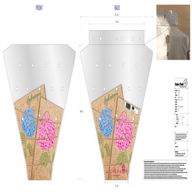 Plant sleeve 45x47.2x15.5cm