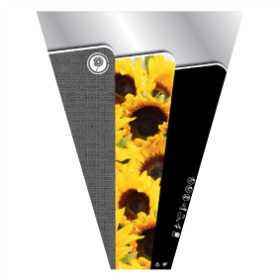 Sleeve Monoline Sunflowers 65x49x15cm