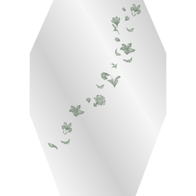 SleeveArrangement Fleur 70% PCR 65x68x23cm green
