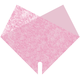 Sleeve Double Louise 70% PCR 40x40xcm pink