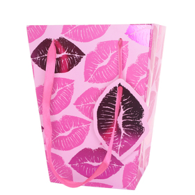 Draagtas Isadora 15/15x11/11x20cm FSC* roze