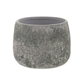 Ceramic pot Stoney Creek Ø14.6/10.6xH12.6cm ES12