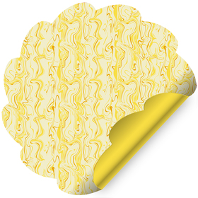 Sheet Zoë Ø75cm yellow