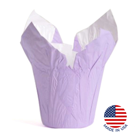 Cover-Up® White Kraft 6.5in lavanda