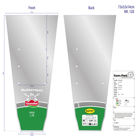 Plant Sleeve 73x32x14cm BOPP50 + AH 501