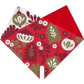 Sleeve Double Hailey 70% PCR 35x35cm red