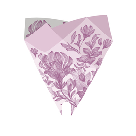 Smartsleeve Fleur 70% PCR 50x44cm lilac