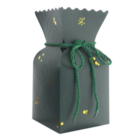Bouquet box Gloria 13x13x26cm FSC* groen