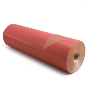 Rol Wit Kraftpapier Duo Basic 60cmx285m 70g/m2 FSC* rood