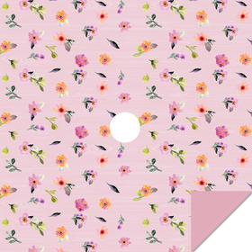 Blossoms 24x24in rosado H3