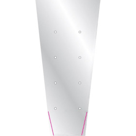 Pflanztüte V-Seal 75x32x17,4cm +LG BOPP50 transparent