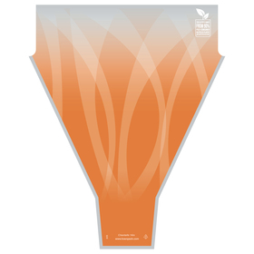 Chantalle 90% PCR 20x14x4in orange