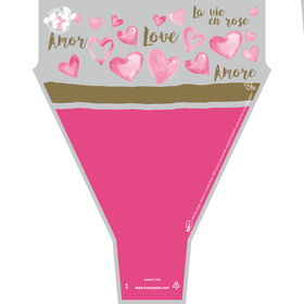 Amore PCR 90% 20x14x4in rosado