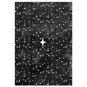 Non Woven Nieve 20x28in negro + x