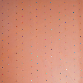 Sheet Organza Jewel 60x60cm orange