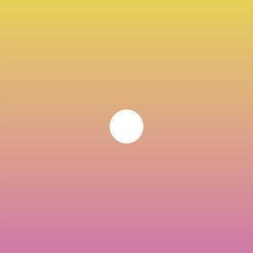Opalite Gradient 24x24in amarillo/rosado con hueco
