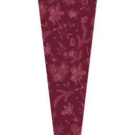 Sleeve Maël 70% PCR 60x25x12cm red