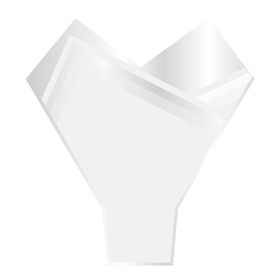 Capuchón Milena 18x19x5in white