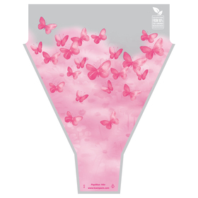 Papillon Bloom  90% PCR 20x14x4in rosado