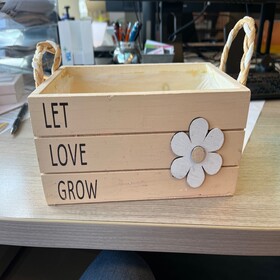 Let love grow rectangle FSC* 23x13xH10cm, 2ass.