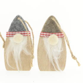 Christmas gnomes Bing & Crosby 8cm FSC* ass. x2