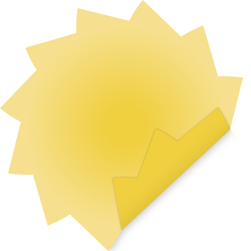 Sheet Scarlet 70% PCR Ø80cm yellow