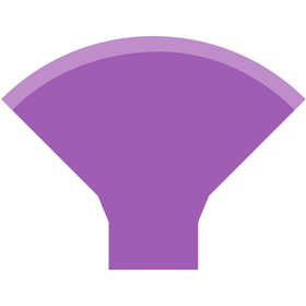 Tüte Maysa 38x49,5x14,5cm FSC* lila