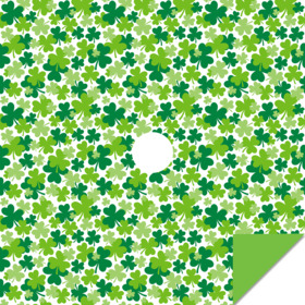 Shamrock 20x20in with hole