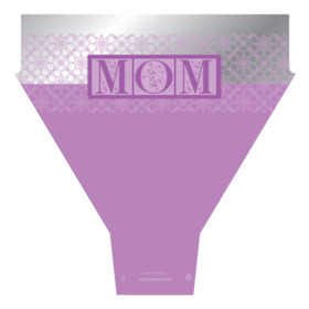 Capuchón Mom 21in lilac