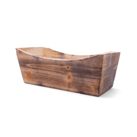 Box Wood 39x18cm rectangle