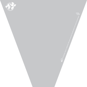 Clear V-Shape 16x16x4in 90% PCR