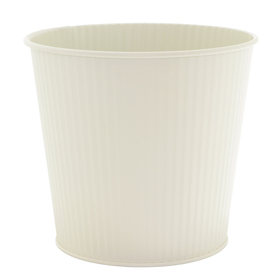 Zinc pot Isa Ø18.1/14.2xH16.5 ES17 Soft Vanilla