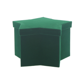 Hoedendoos Noëlle 20,5x13x12cm groen