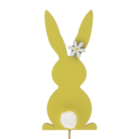 Hop Daisy 10.5cm on 7cm stick FSC* yellow