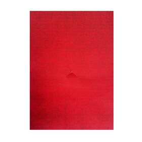 Non Woven Burlap Look 20x28in red + x