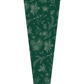 Sleeve Maël 70% PCR 60x25x12cm green