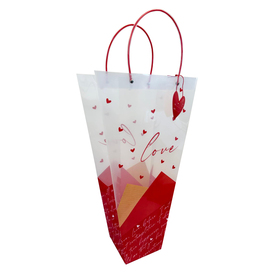 Carrybag Love Poem 21x12x5in rojo