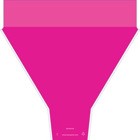 Sleeve Duo Tones 18x19x5in hot pink
