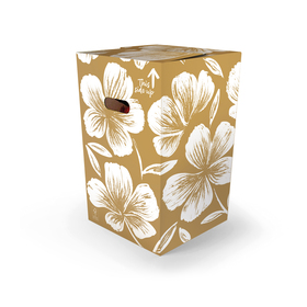 Verzenddoos Floral FSC* 31x29x55cm wit