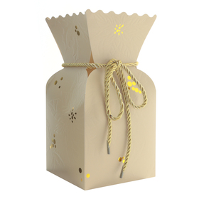 Bouquet box Gloria 13x13x26cm FSC* beige