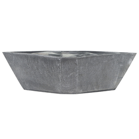 Houten boot 42x14xH11,5cm FSC* grijs