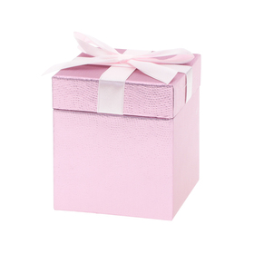 Geschenkkarton Gina 9,3x9,3x10cm FSC* rosa