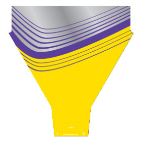 Capuchón Miami 21.5x17.5x5in yellow