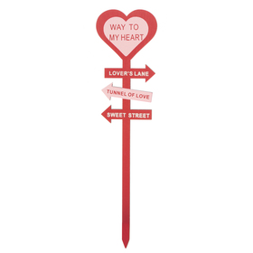 Way to my heart 9cm en pique 10cm FSC* rouge